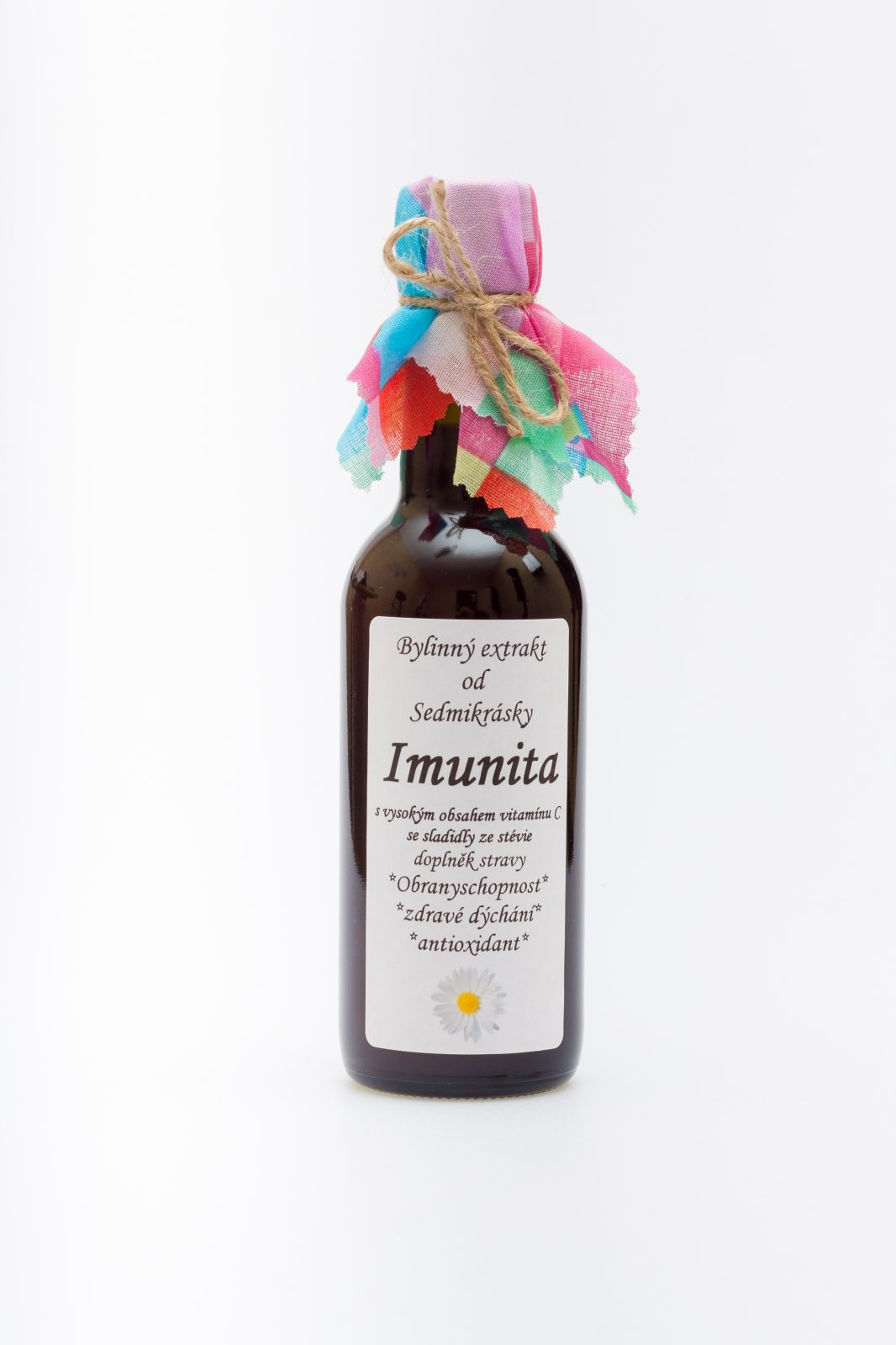 Sedmikráska bylinný extrakt IMUNITA 250 ml- *Obranyschopnost*zdravé dýchání*antioxidant* doplněk stravy Rodinná farma Sedmikráska