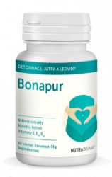 BONAPUR tobolky 62ks pro vnitřní očista těla, optimalizace homocysteinu