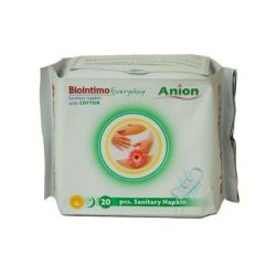 Anion BioIntimo intimky 20ks Dámské hygienické intimky s aniontovým proužkem 