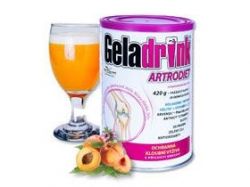 GELADRINK ARTRODIET nápoj - udržovací výživa kloubů doplněk stravy - GELADRINK ARTRODIET - pomeranč, nápoj - 420g ORLING s.r.o. Ústí nad Orlicí