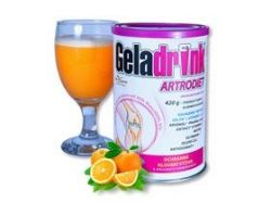 GELADRINK ARTRODIET nápoj - udržovací výživa kloubů doplněk stravy - GELADRINK ARTRODIET - pomeranč, nápoj - 420g ORLING s.r.o. Ústí nad Orlicí