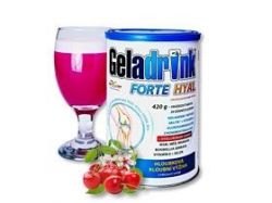 GELADRINK® FORTE HYAL - višeň, nápoj - 420 g