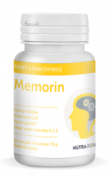 Nutra Bona MEMORIN tobolky 50ks - superantioxidant s vybranými bioflavonoidy