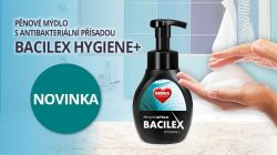 Dedra BACILEX HYGIENE+ 300ml pěnové mýdlo s antibakteriální přísadou s povzbuzující, osvěžující, citrusovou, bylinnou parfemací. Vaše Dedra, s.r.o.