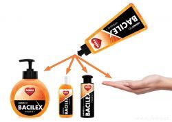 Dedra HANDGEL BACILEX HYGIENE+ 100ml gel na ruce s vysokým obsahem alkoholu Vaše Dedra, s.r.o.