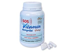 Orling SOS Vitamín - 360 kapslí, 60 denních dávek - vaše ochrana zevnitř vitamín C v denní dávce 2000 mg + superkomplex ke zdraví imunitního systému a dýchacích cest doplněk stravy ORLING s.r.o. Ústí nad Orlicí
