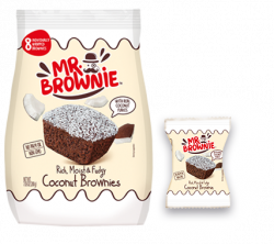 Mr. Brrownie - Kokosové sušenky 8 x 2,5 g