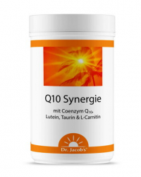 Dr. Jacob's Q10 Synergie 80g Čistý koenzym Q10 z fermentace pro zrak, sliznice a energetický metabolismus