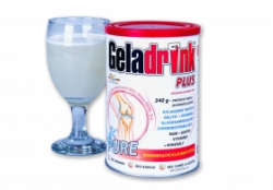 GELADRINK® PLUS - PURE - bez aromat, bez barviv, bez cukrů a sladidel, nápoj - 28 denních dávek