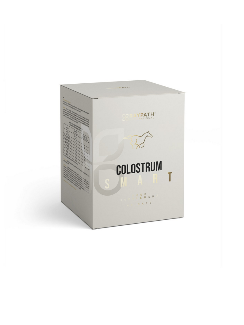 Raypath - doplněk stravy COLOSTRUM CAVALLI obsahuje unikátní kombinaci colostra (kobylího kolostra) bohatého na IgG (imunoglobuliny) a vitamíny skupiny B. Raypath® International